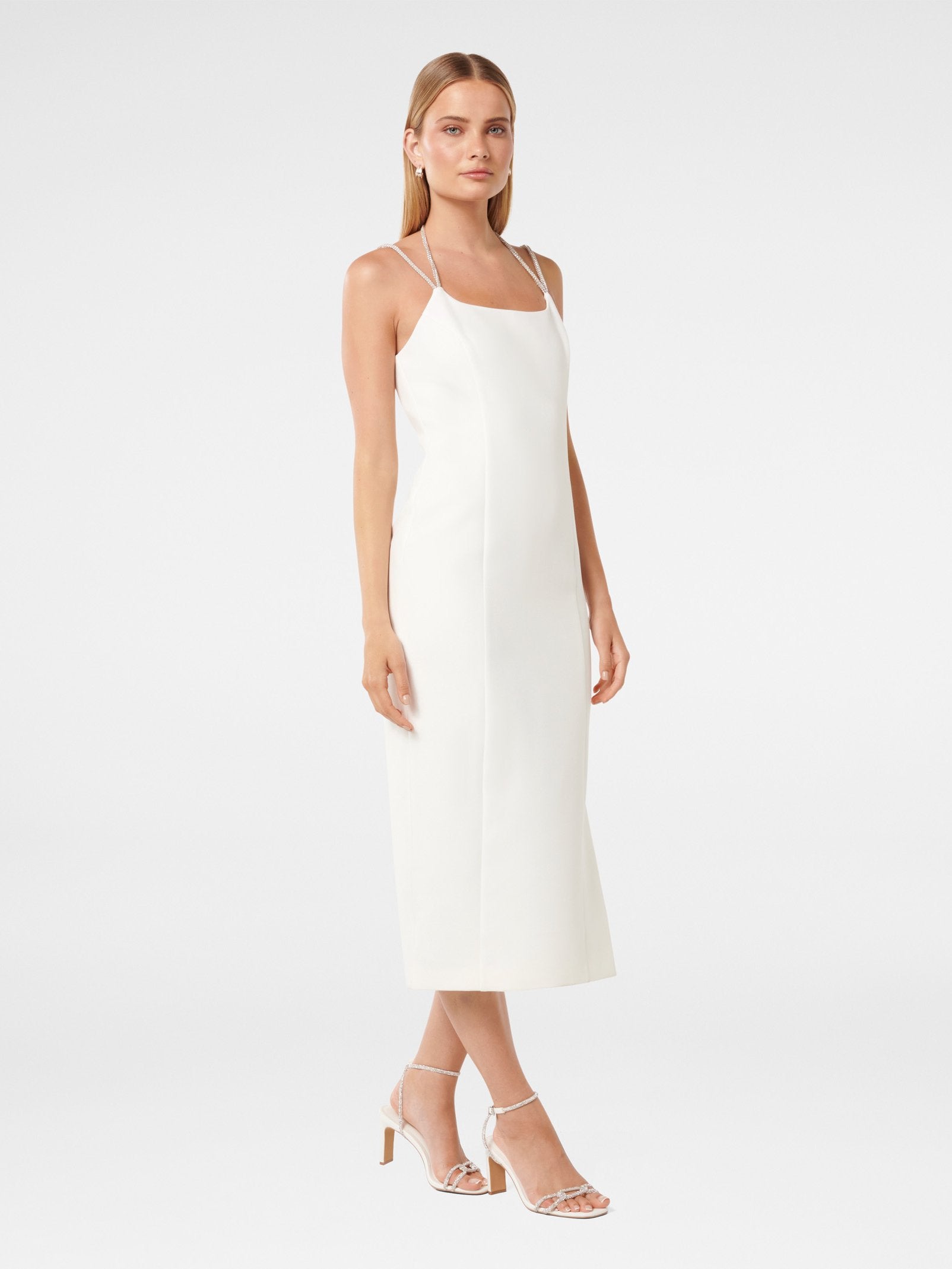  Tanaya Diamante Midi Dress