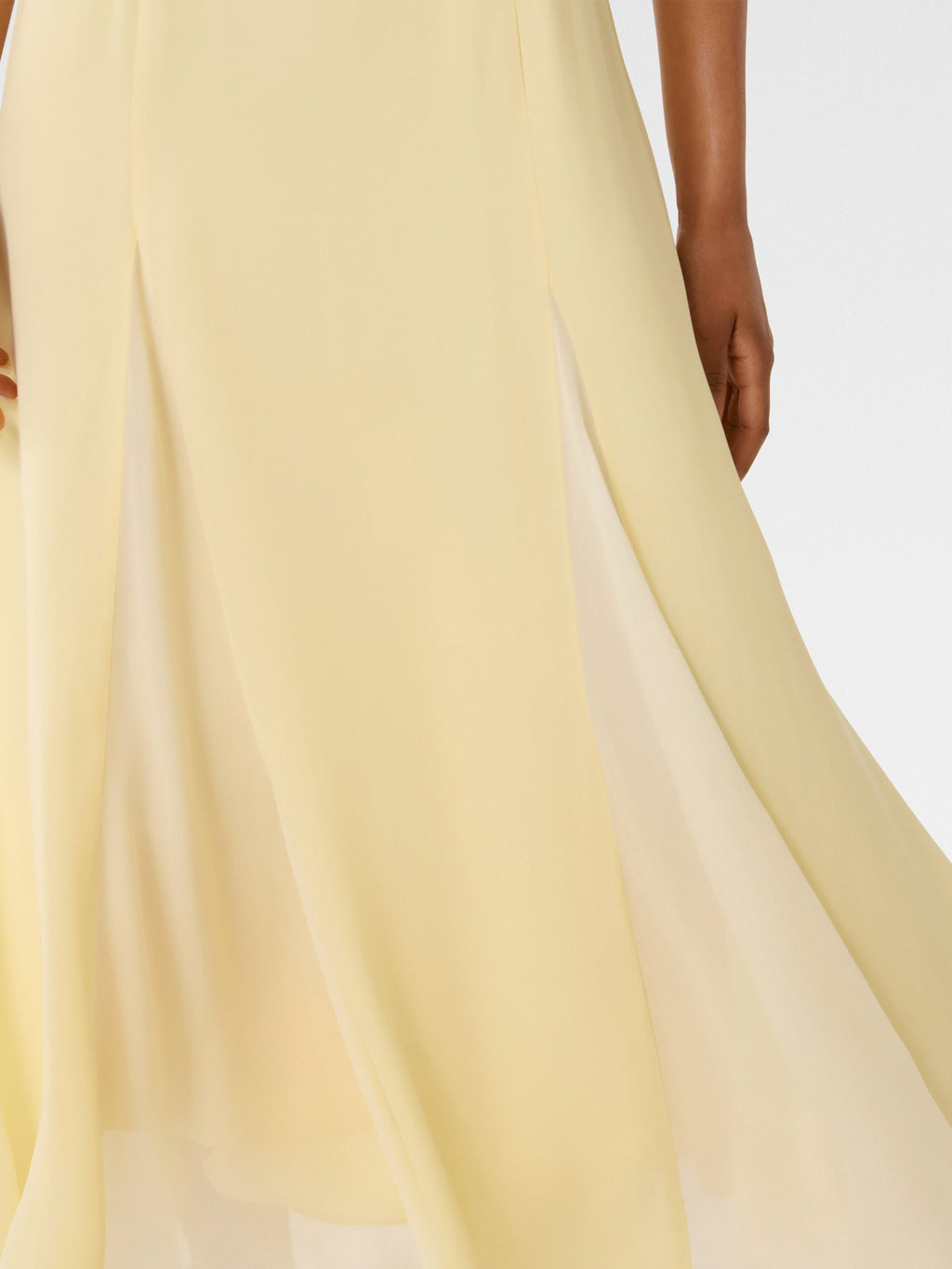  Dahlia Petite Contrast Godet Maxi Dress