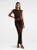 Jazelle Jersey Maxi Skirt