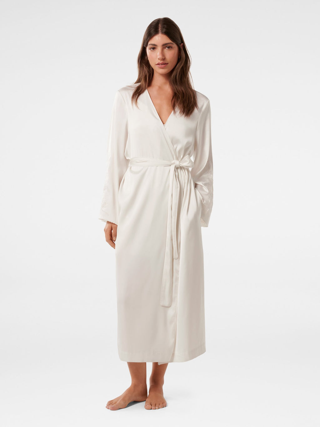  Amara Full Length Embroidered Gown