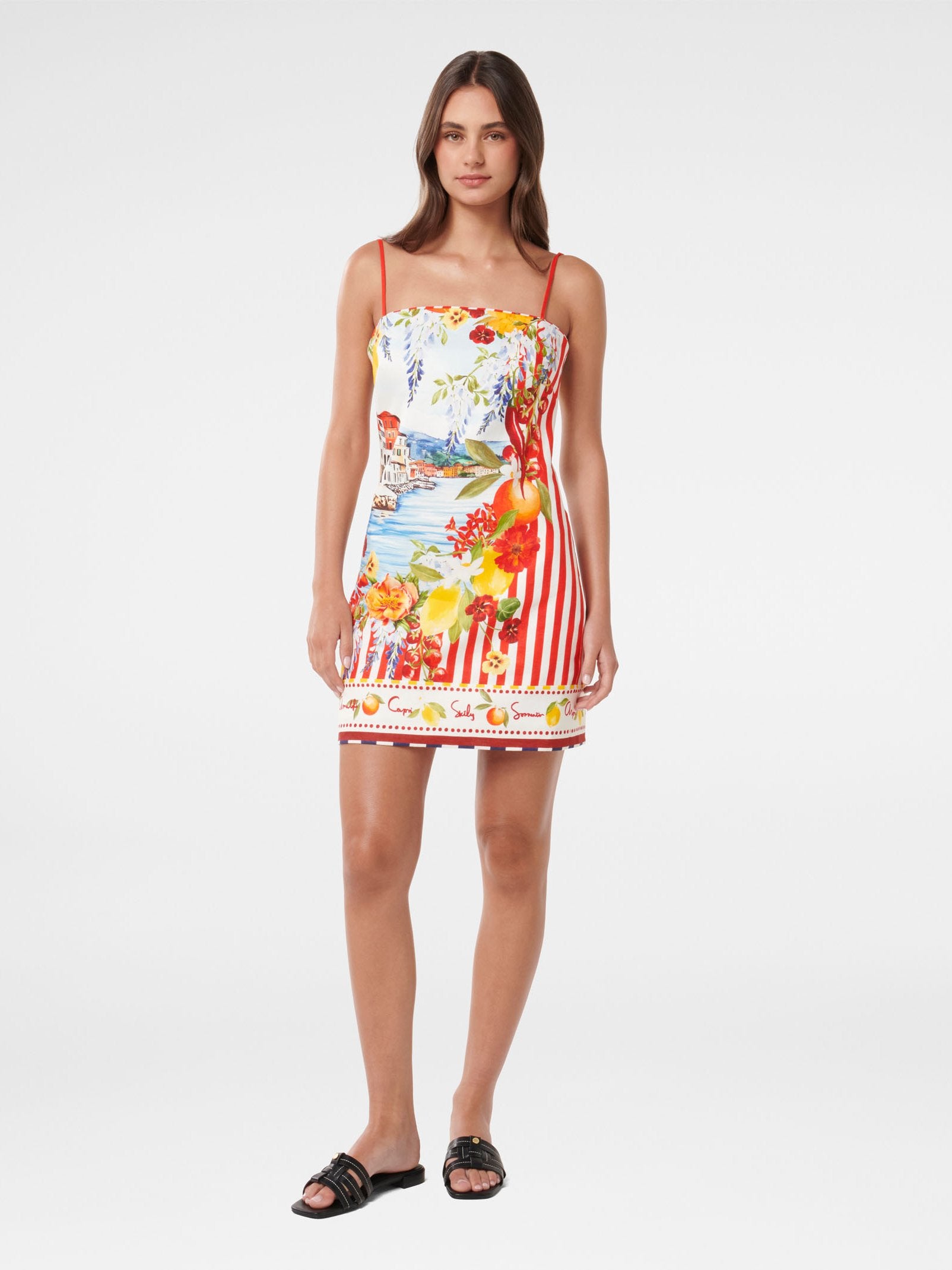 Sierra Printed Mini Dress