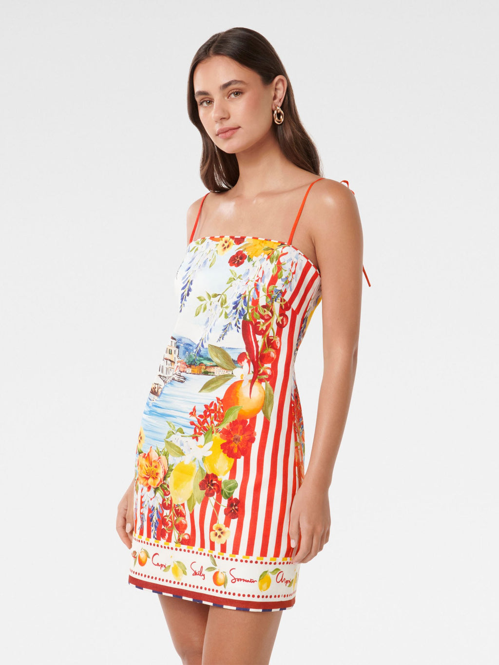  Sierra Printed Mini Dress