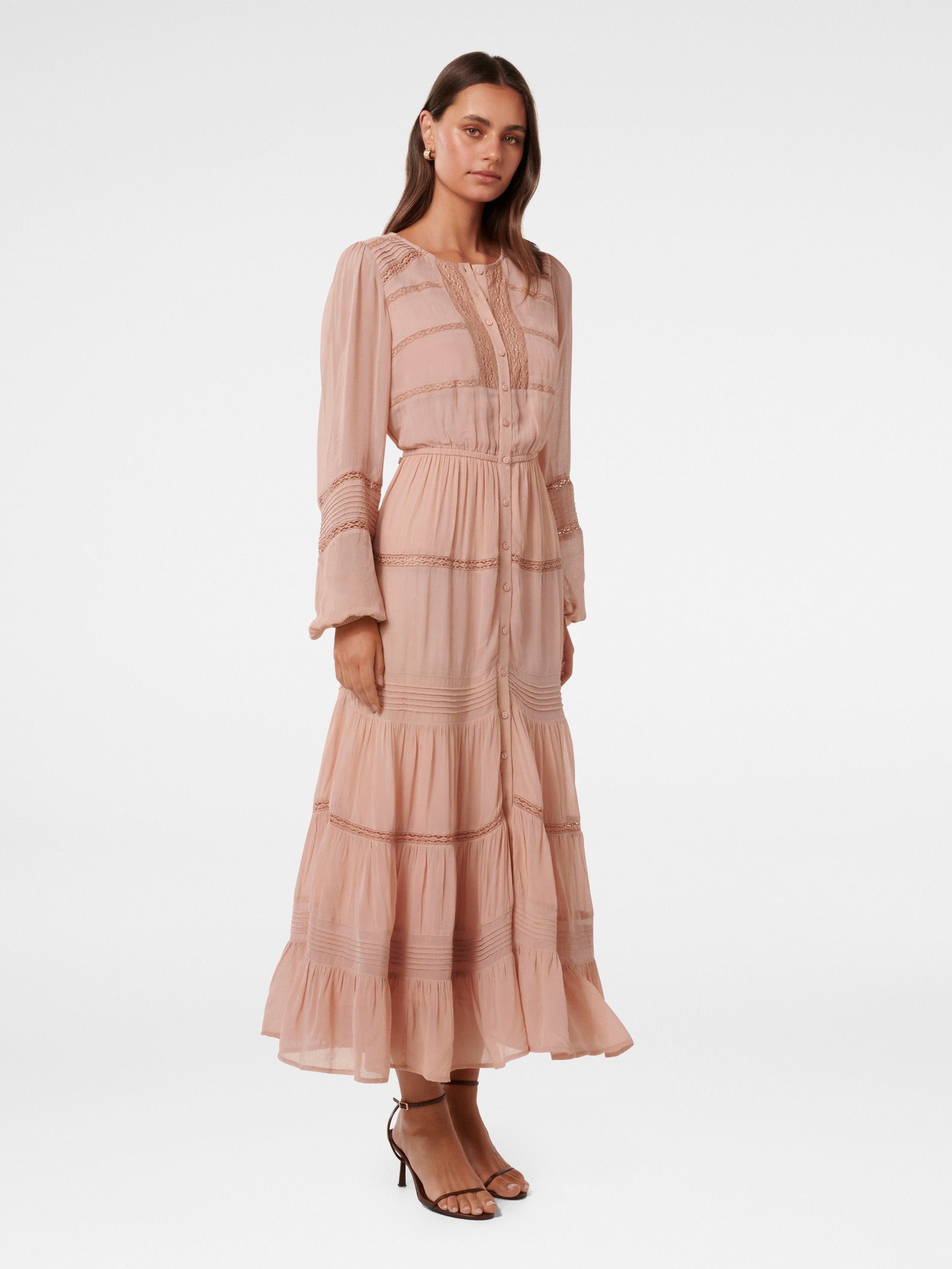  Frankie Lace Trim Dress