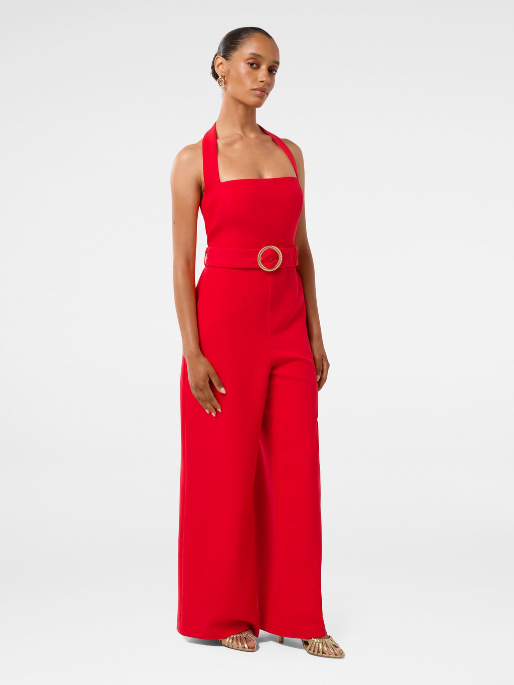  Remmie Petite Halter Jumpsuit