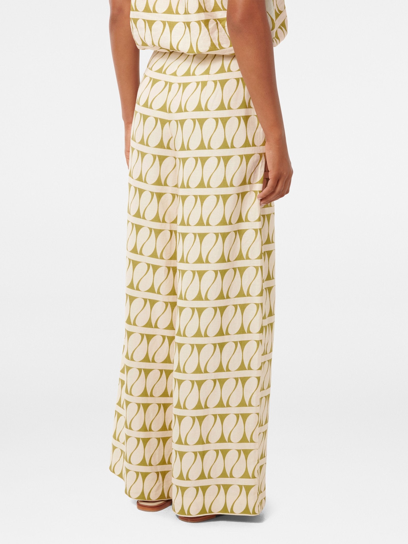  Halle Linen Wide Leg Pant