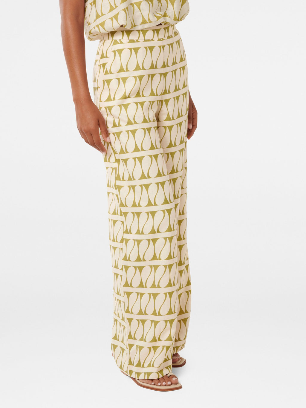  Halle Linen Wide Leg Pant