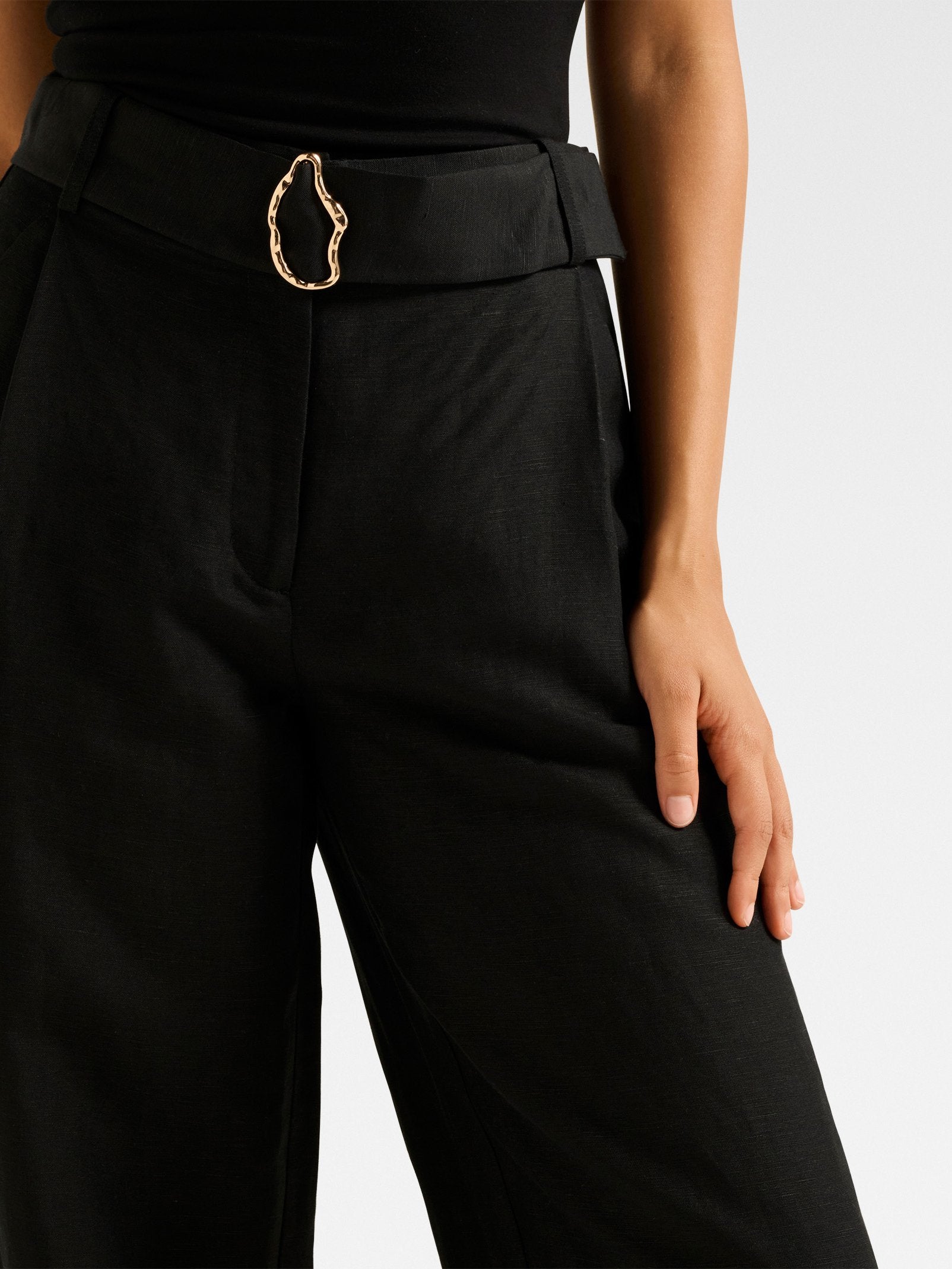  Alice Belted Wide Leg Pant