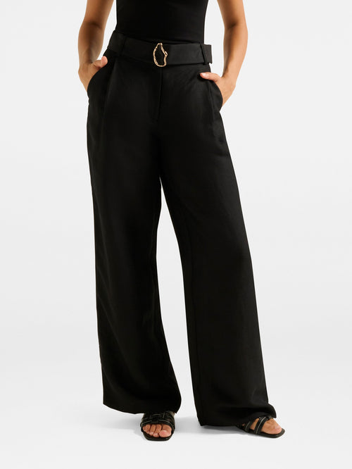  Alice Belted Wide Leg Pant