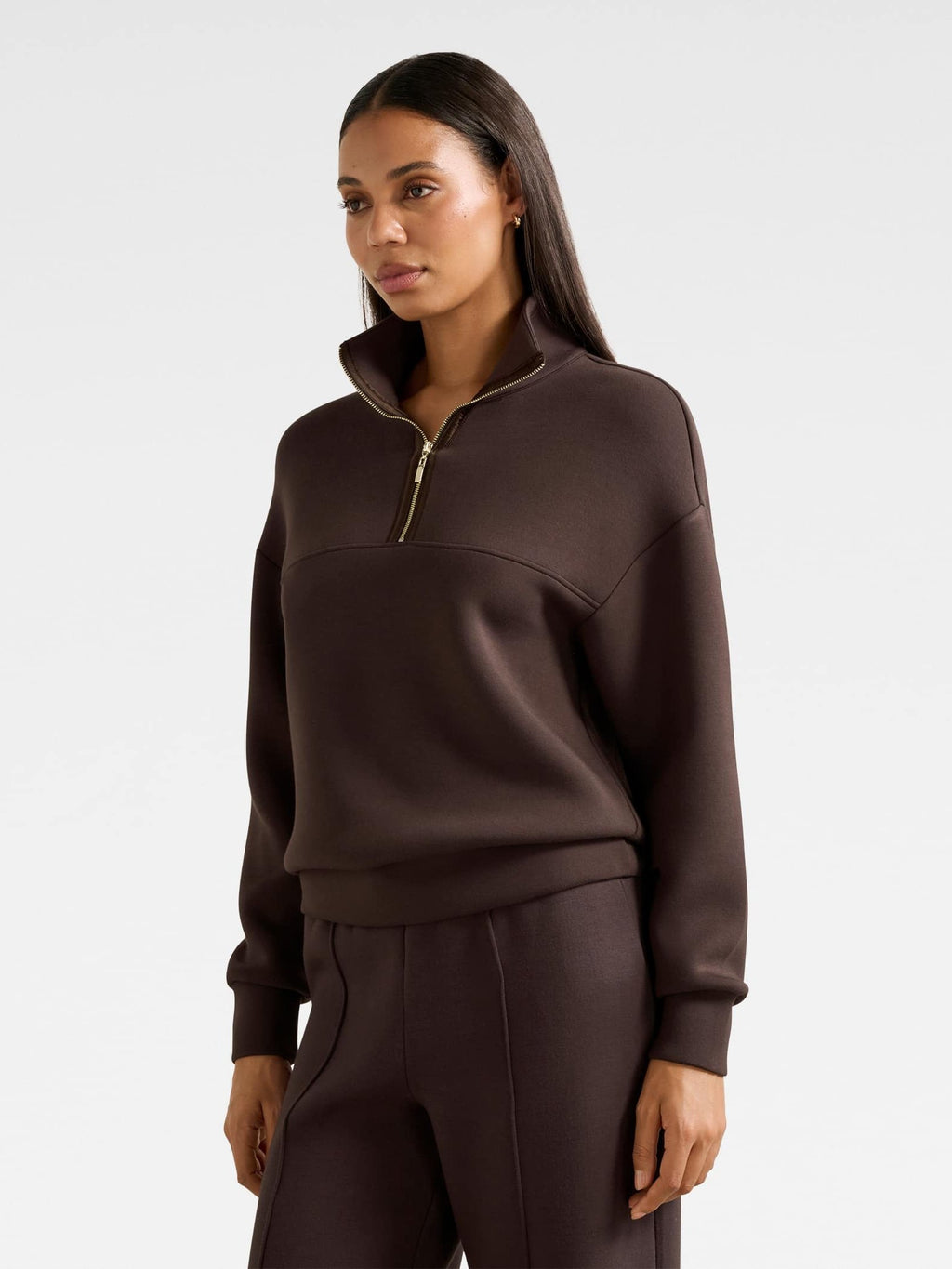Lya Lounge Satin Trim Jumper