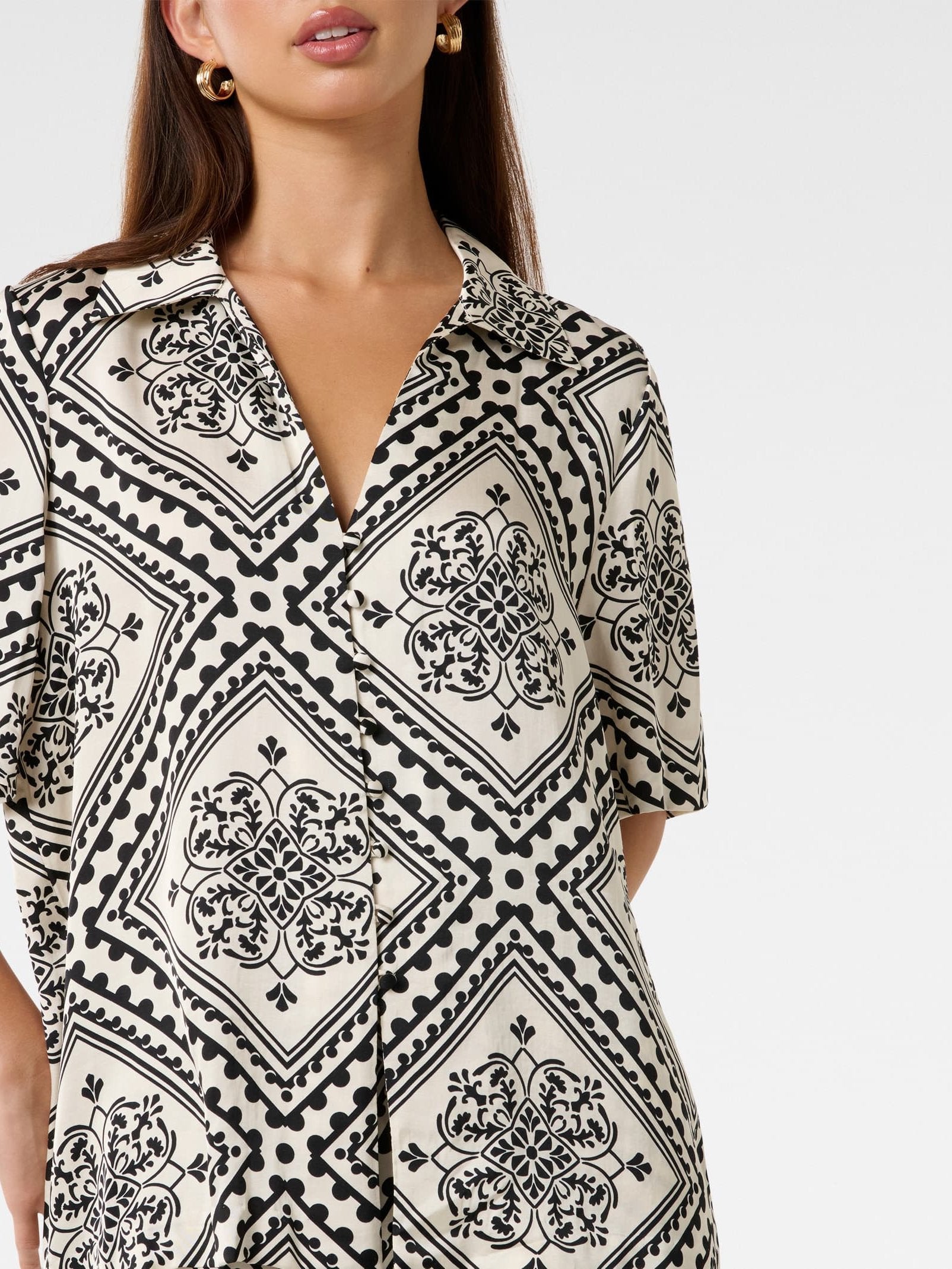  Phoebe Button Front Shirt