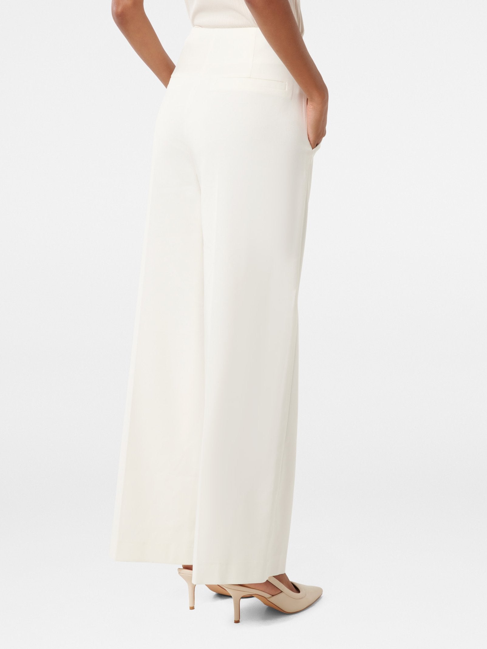 Frieda Petite High Waist Wide Leg Pant