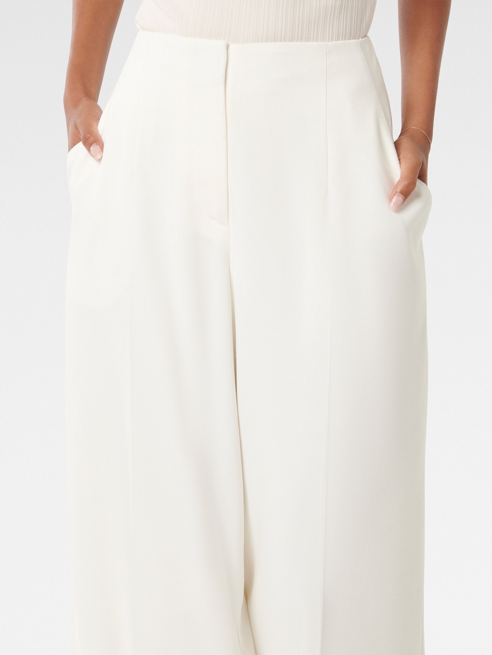 Frieda Petite High Waist Wide Leg Pant