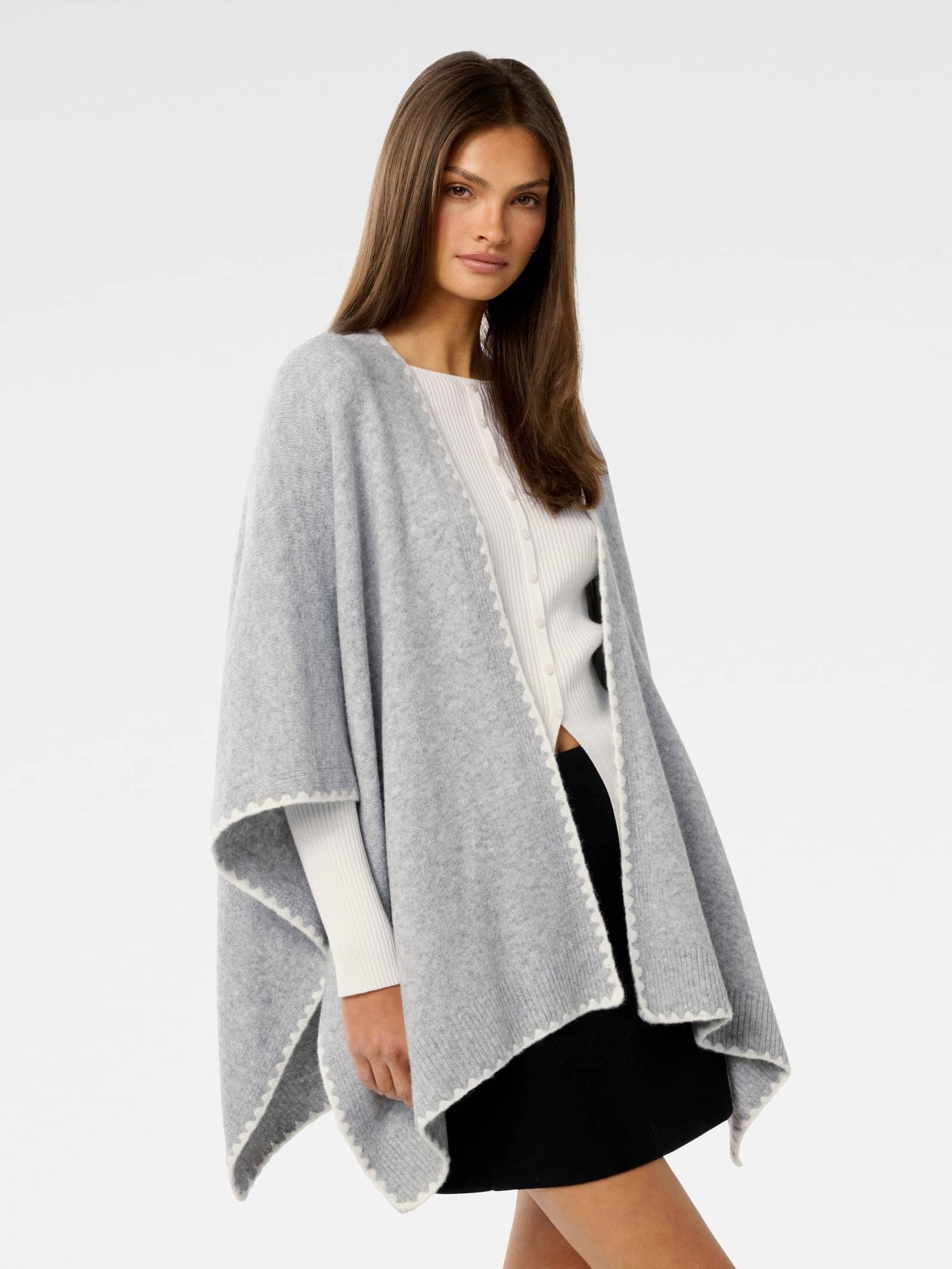 Sara Stitch Detail Cape