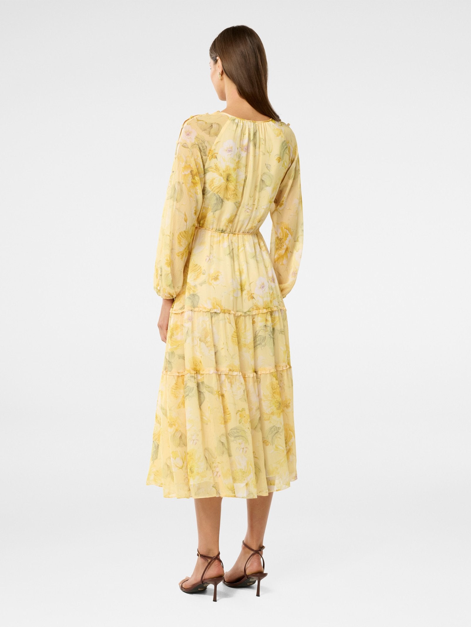  Wendy Waist Tie Midi Dress