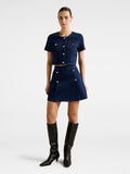 Elise Mini Denim Skirt
