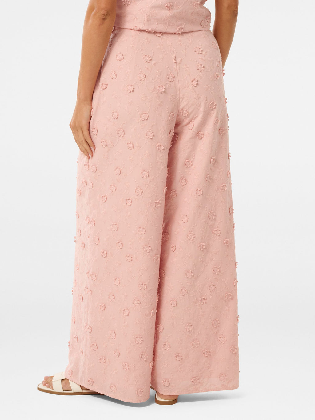  Daisy Petite Broderie Wide Leg Pant