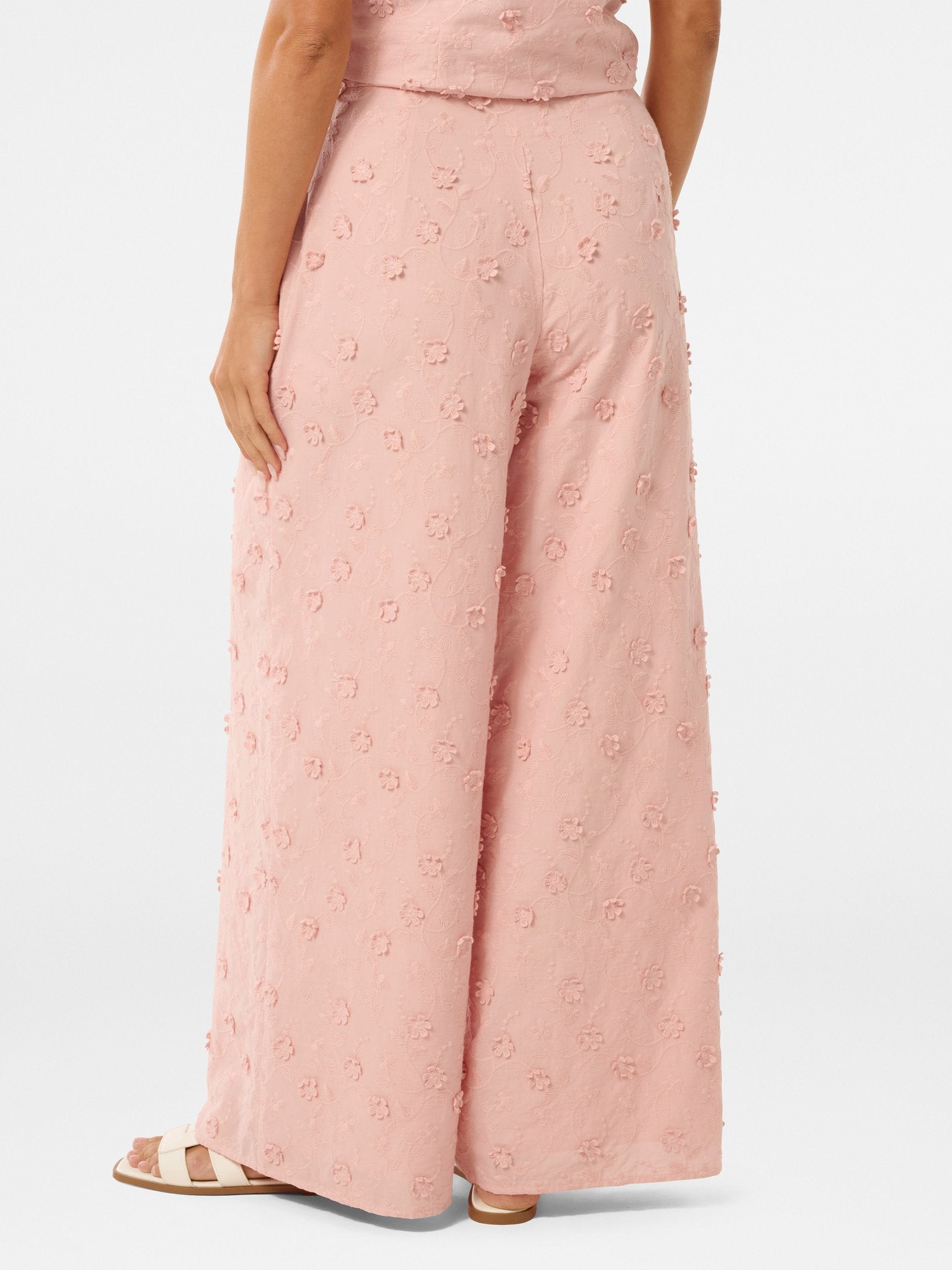  Daisy Petite Broderie Wide Leg Pant