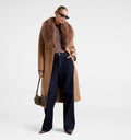 Chelsea DB Fur Collar Coat