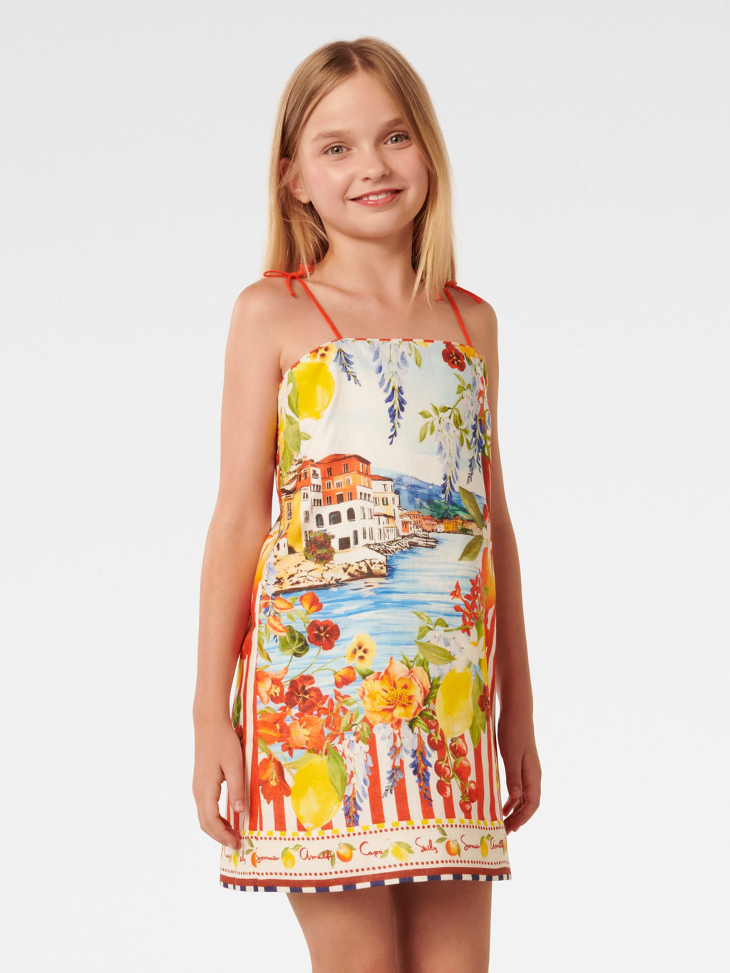  Samara Teen Mini Tie Dress