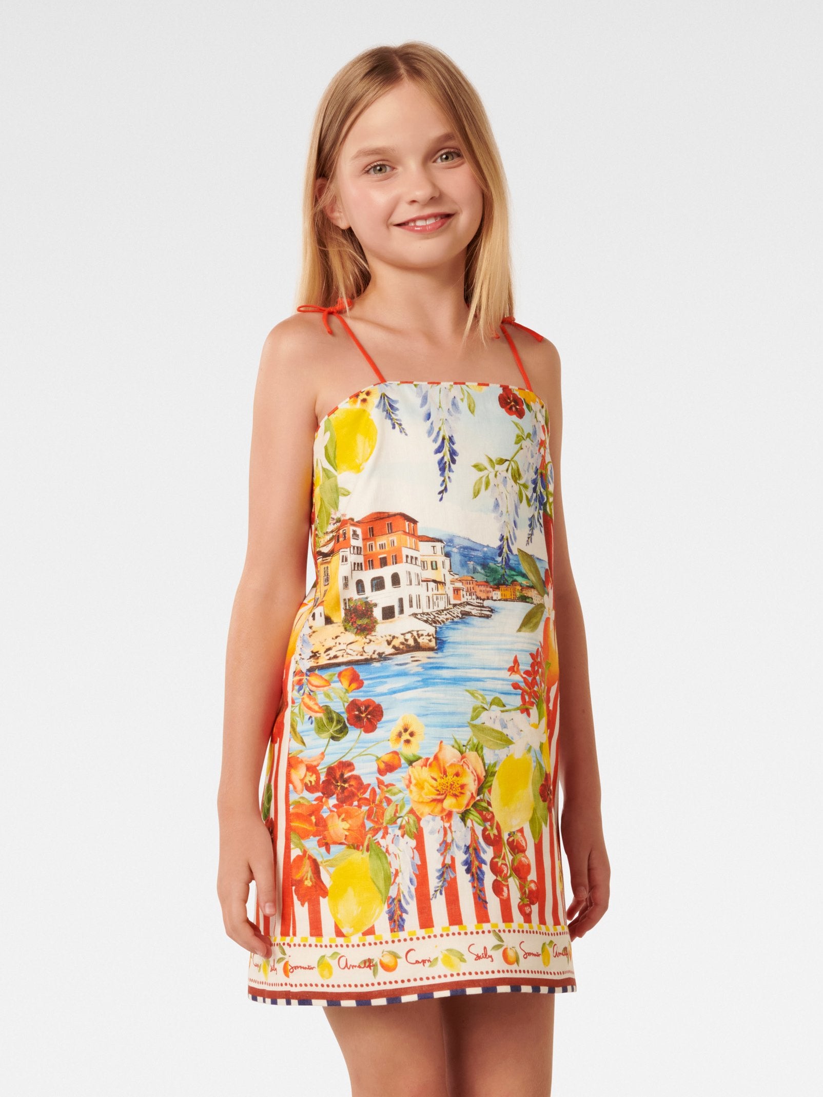  Samara Teen Mini Tie Dress