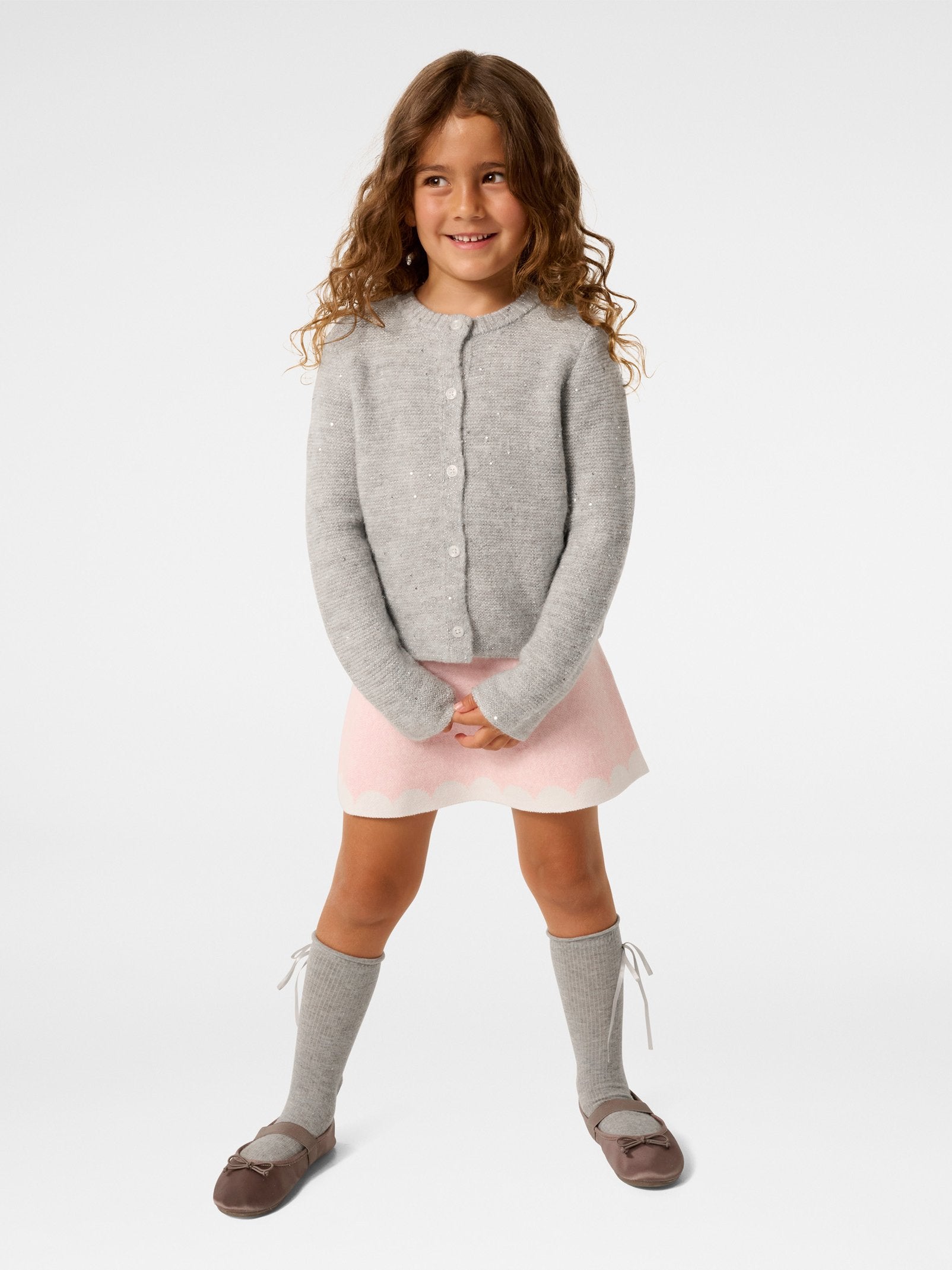 Stine Girls Sequin Cardi