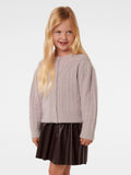 Alina Girls Fluffy cardigan