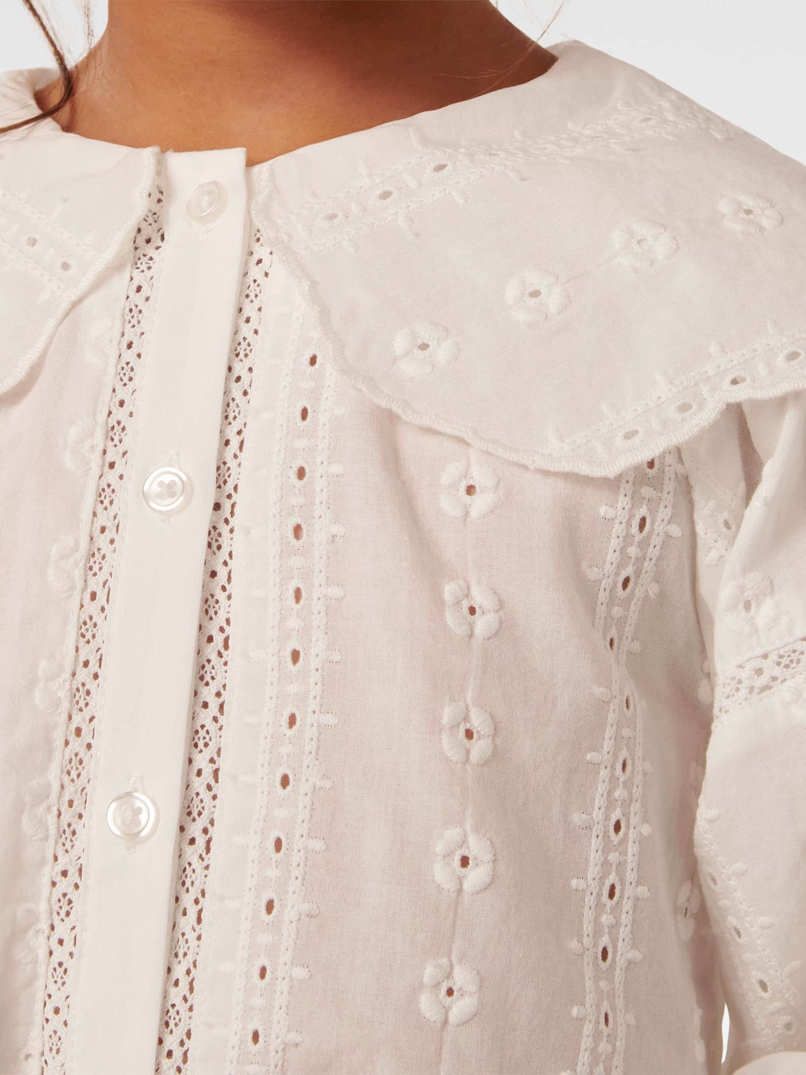 Kirby Girls Collar Blouse