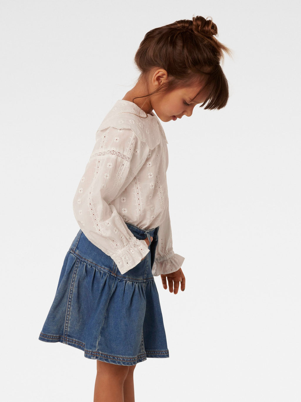 Kirby Girls Collar Blouse