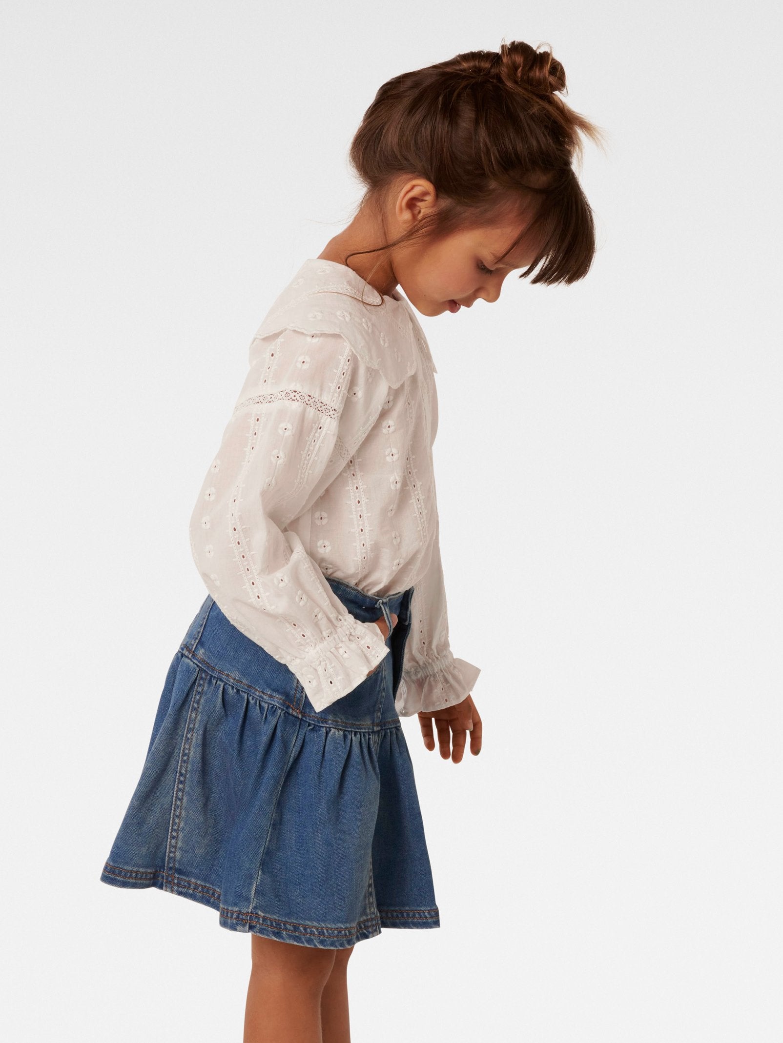 Kirby Girls Collar Blouse
