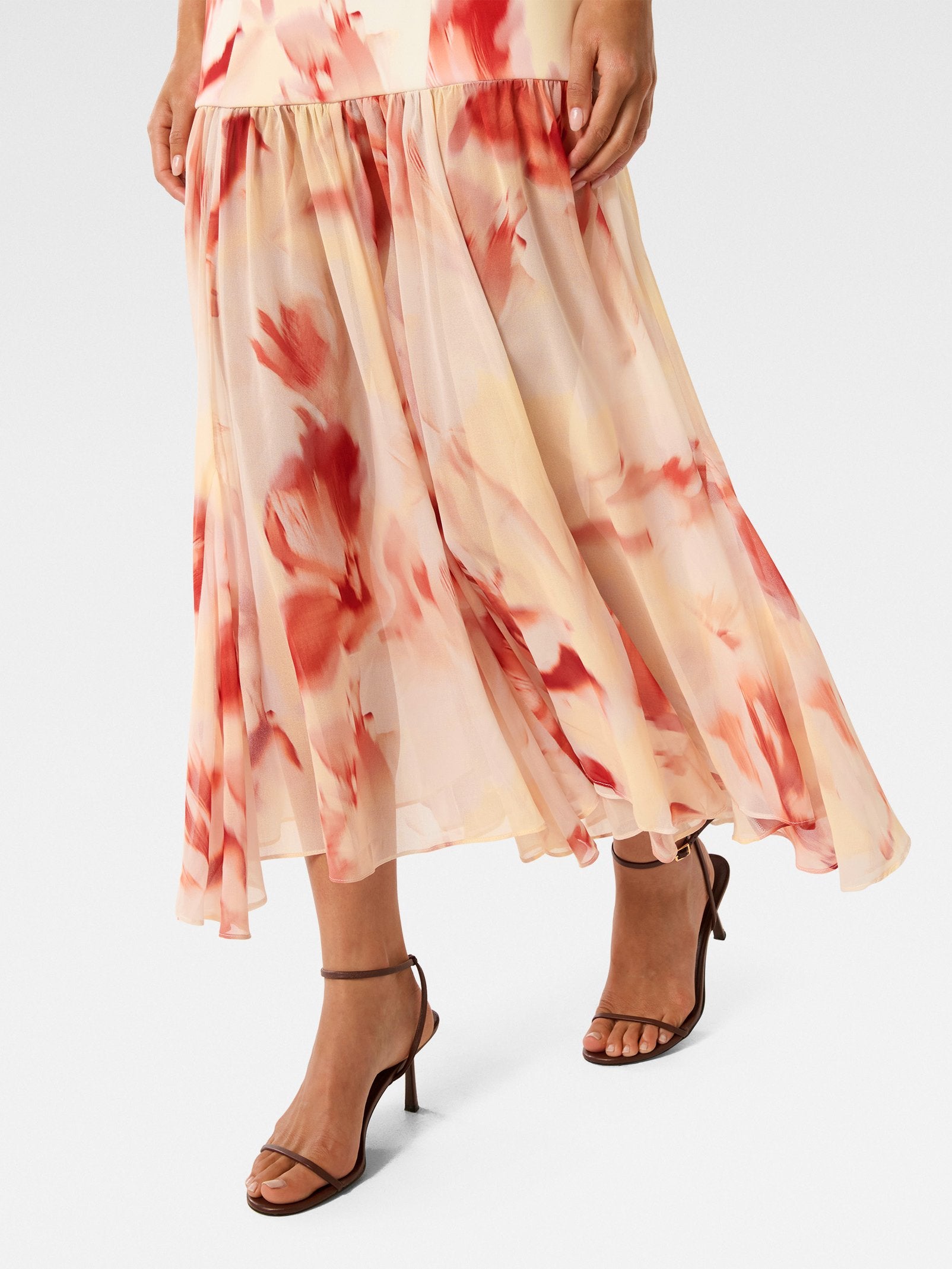  Luca Dropped Waist Maxi Dress