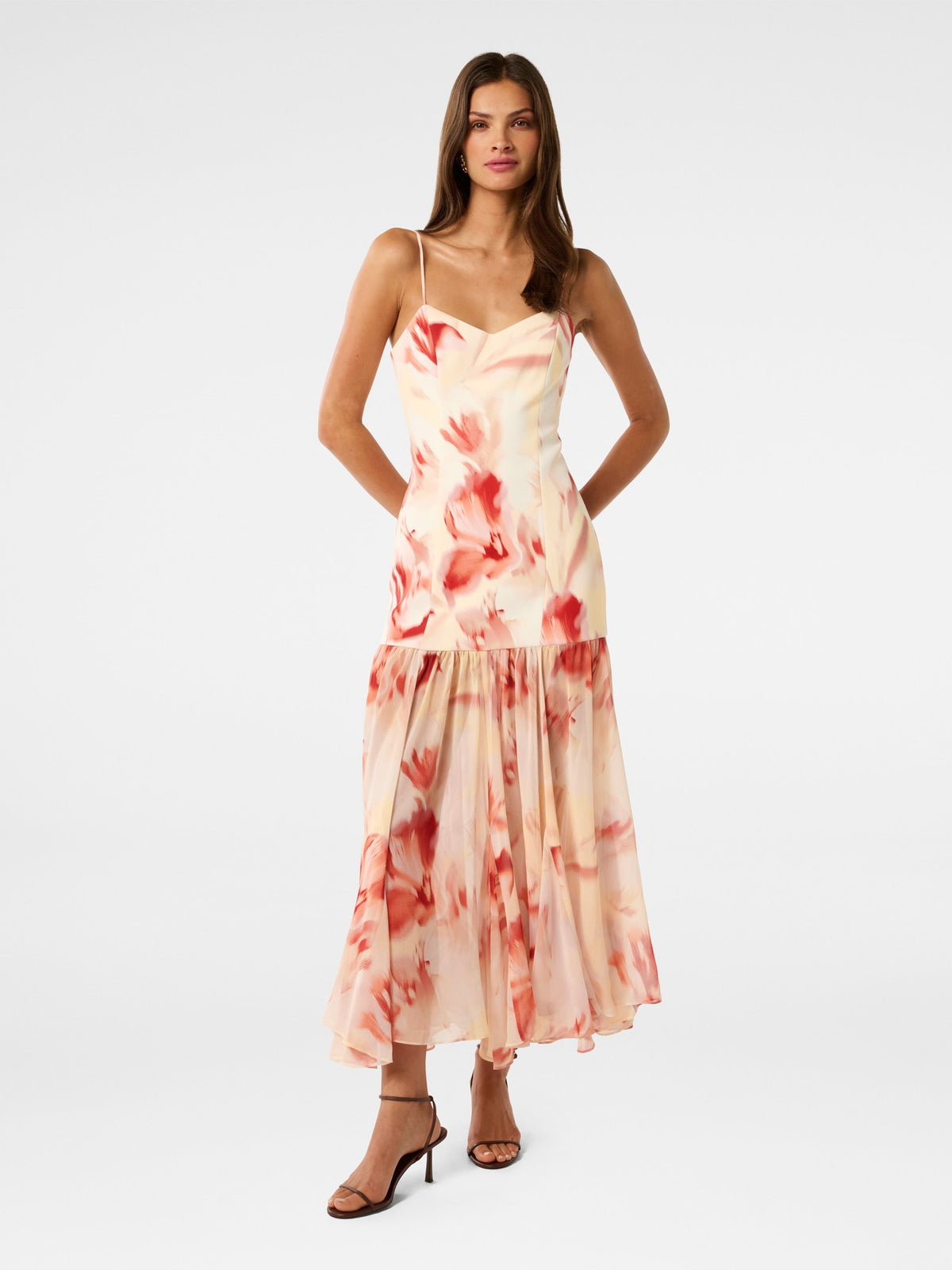 Luca Dropped Waist Maxi Dress
