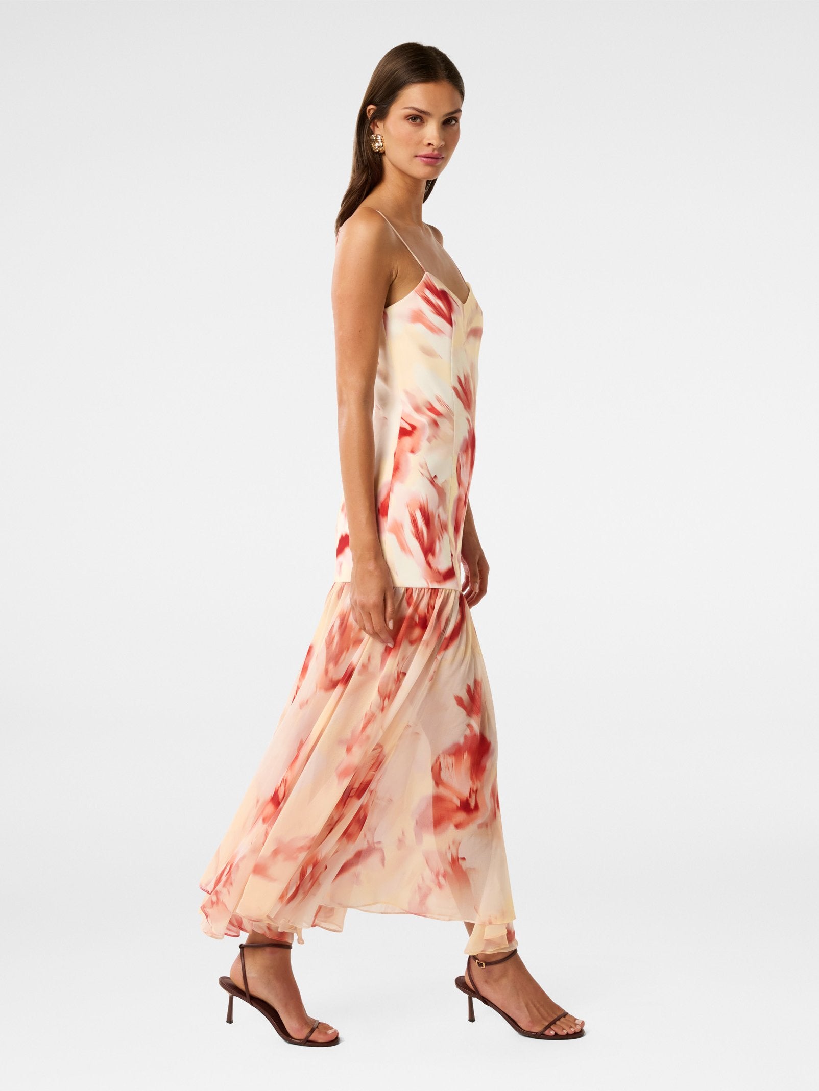  Luca Dropped Waist Maxi Dress