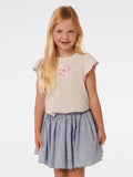Edith Girls Scallop Embroidery Skirt