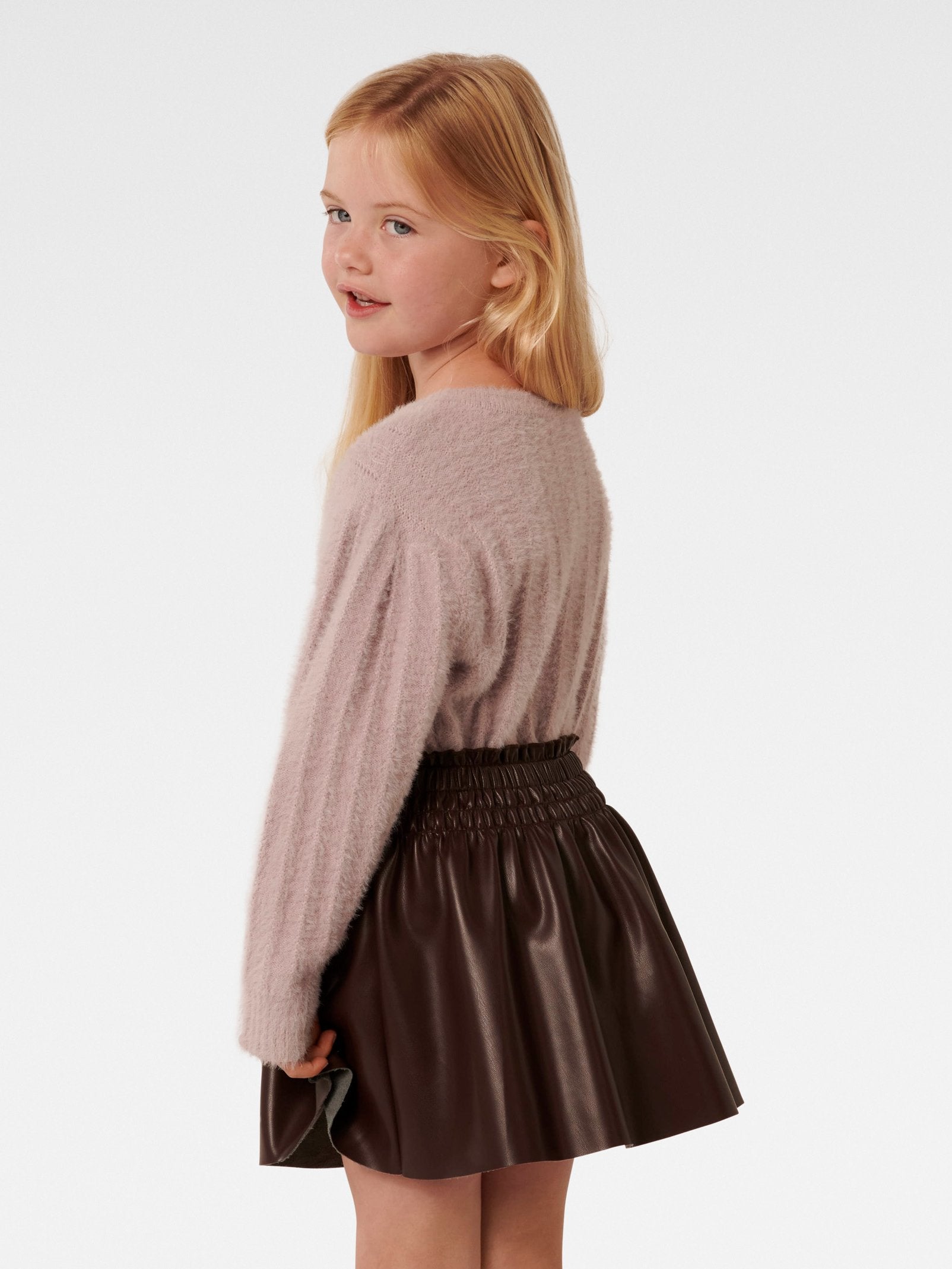 Delores Girls Shirred Skirt