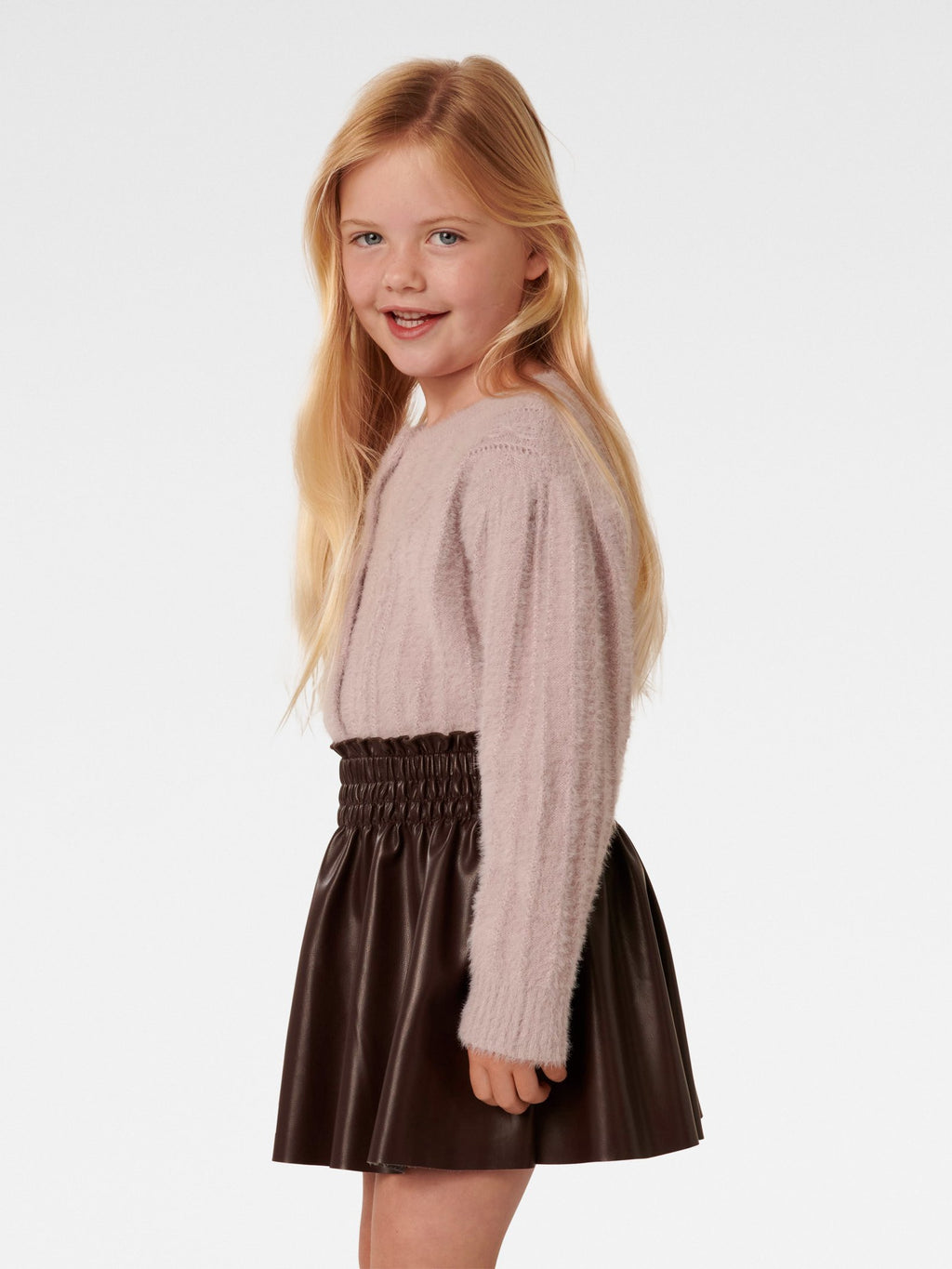 Delores Girls Shirred Skirt