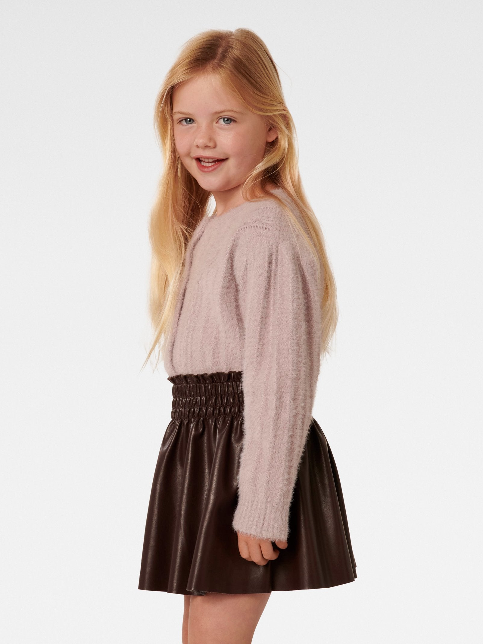 Delores Girls Shirred Skirt