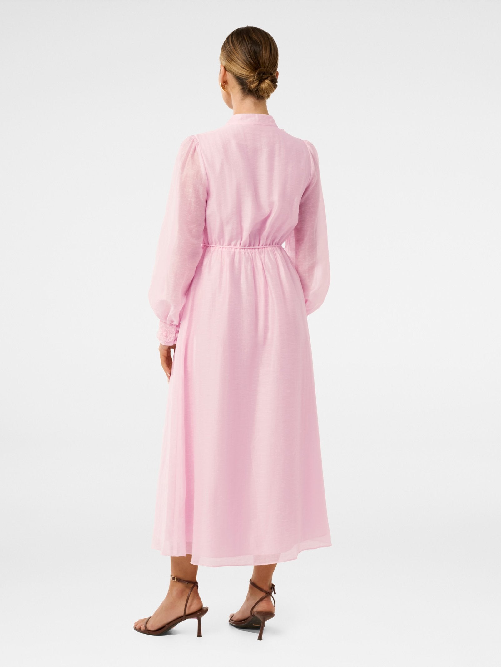  Yasmin Petite Floral Detail Midi Dress