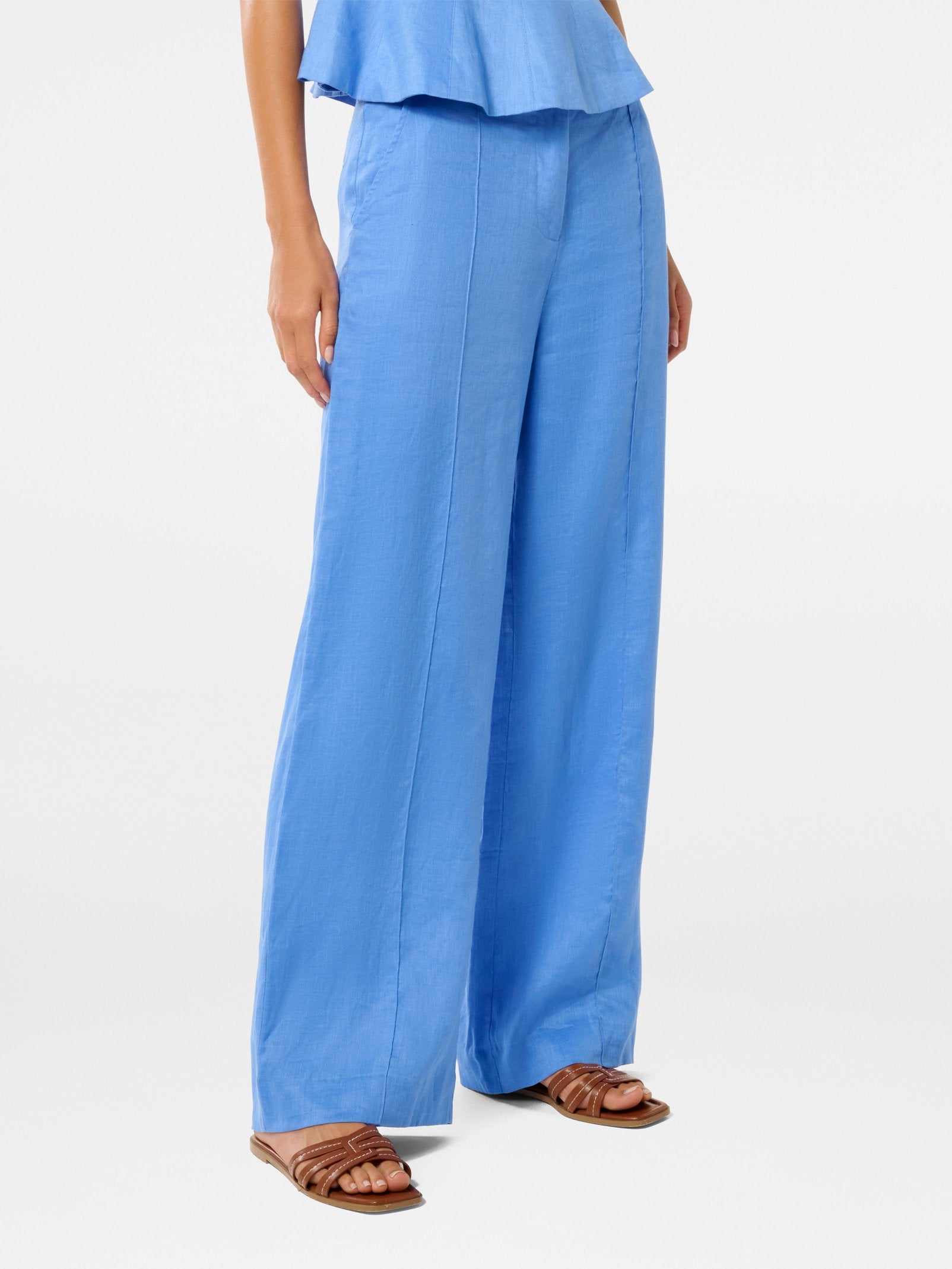  Penny Linen Wide Leg Pant