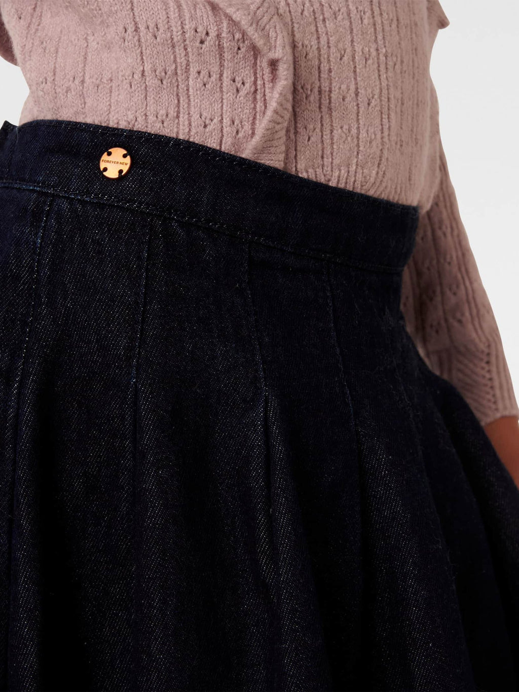 Mabel Girls Denim Skort