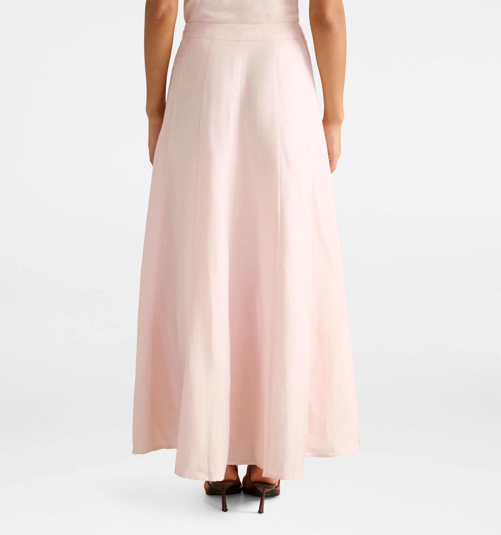 Foster Button Maxi Skirt