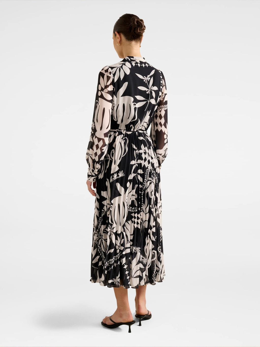  Annabel Button Through Midi Dress