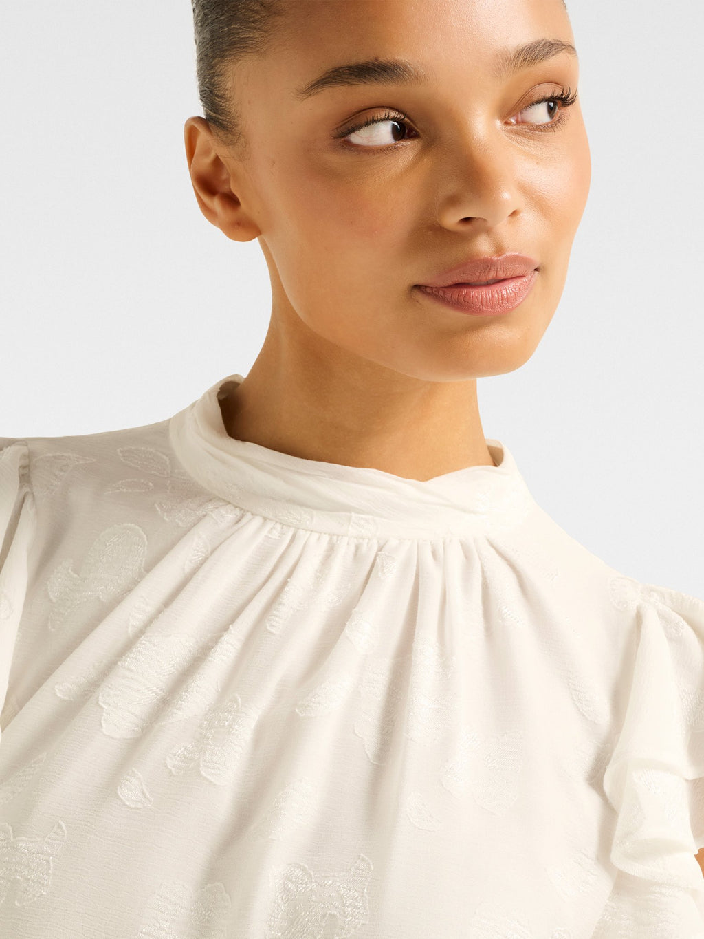  Ines Flutter Sleeve Blouse