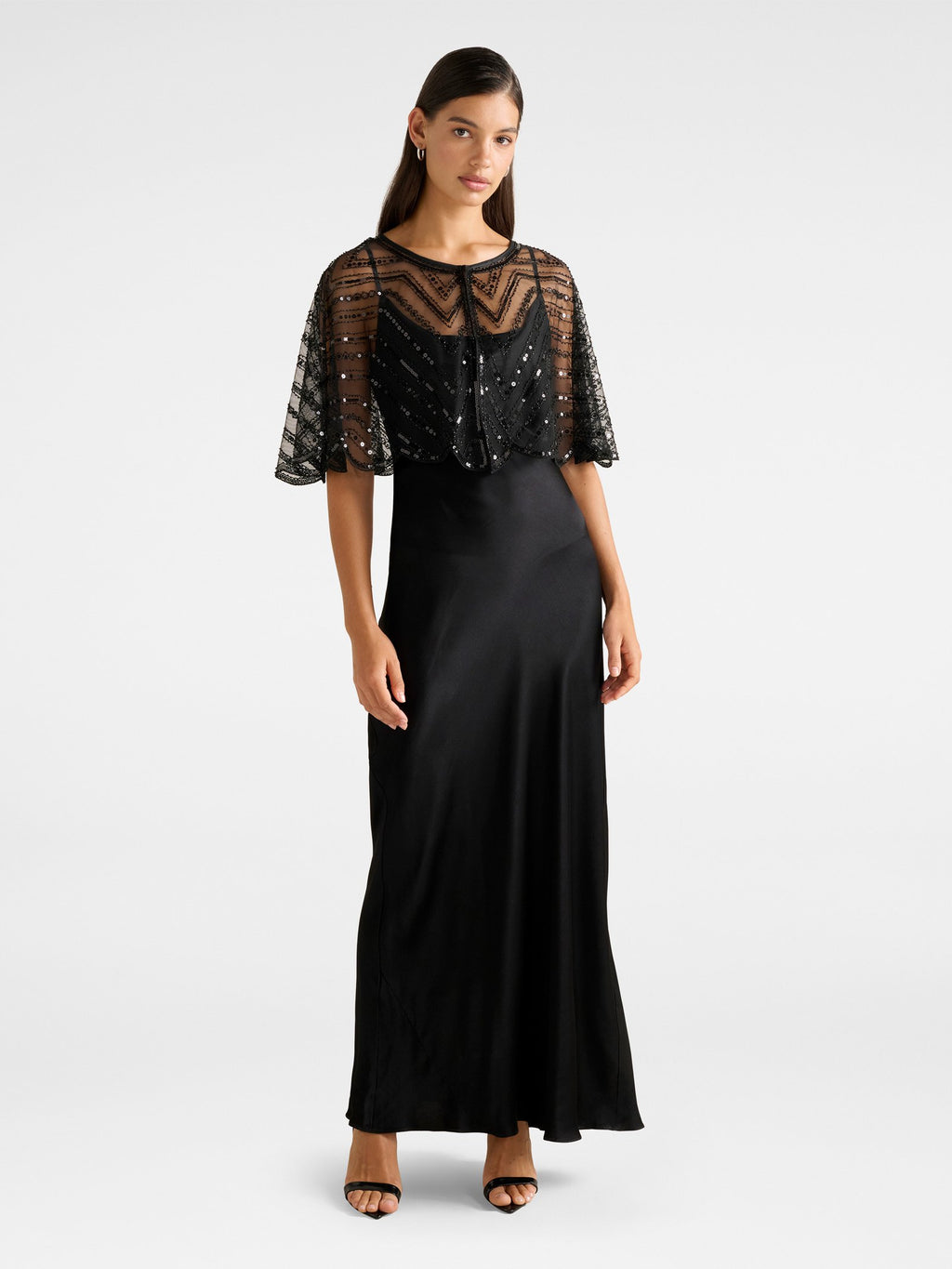  Scarlett Sequin Cape