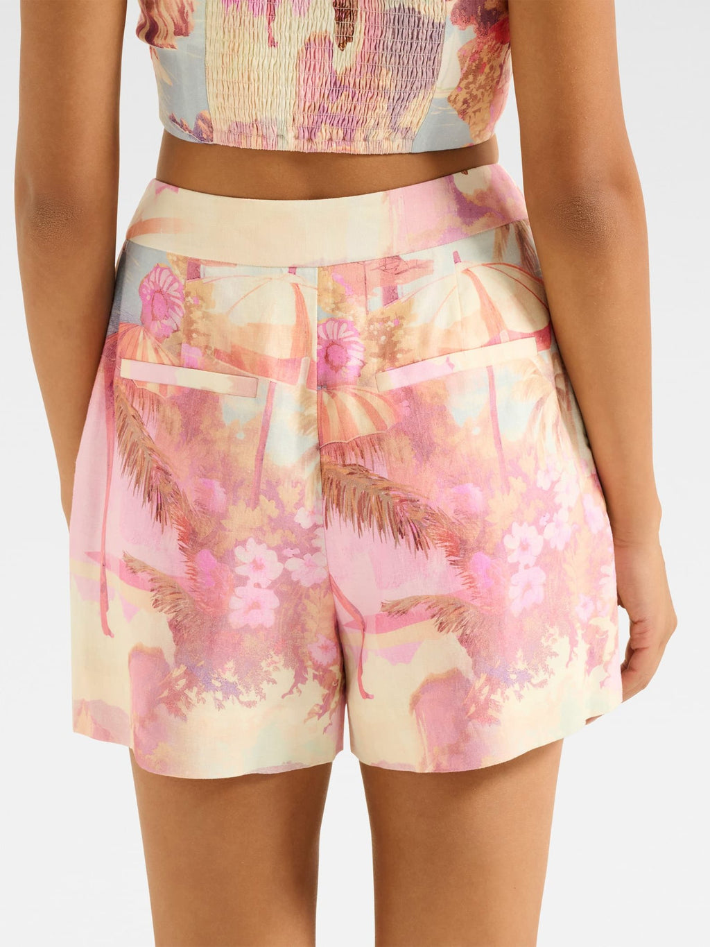  Miley Tailored Linen Short