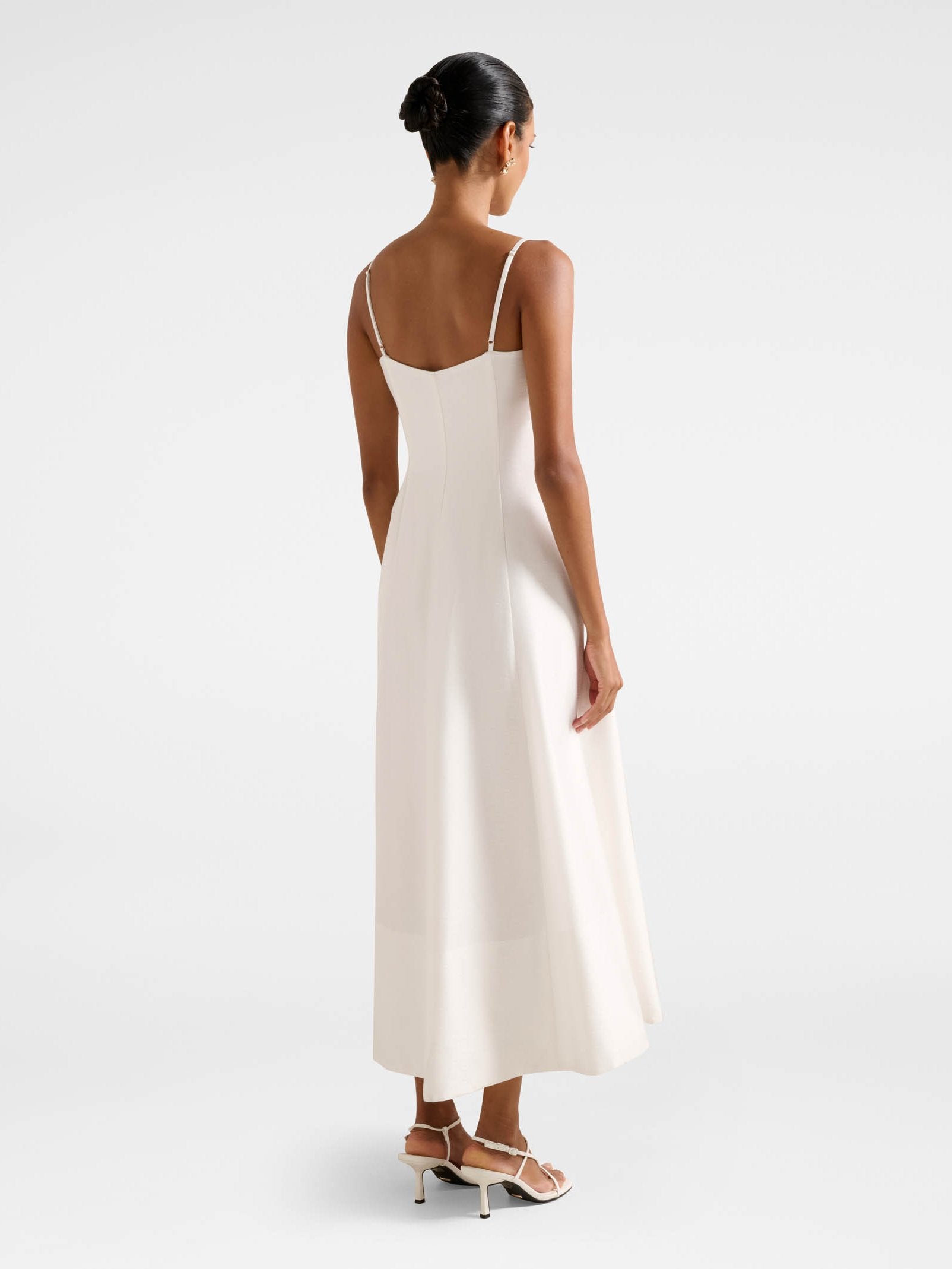  Felicia Petite Flower Midi Dress