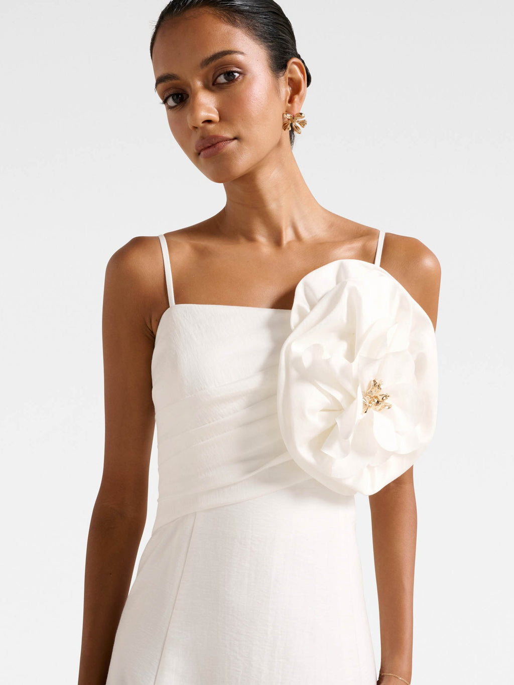  Felicia Petite Flower Midi Dress