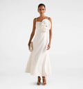 Felicia Petite Flower Midi Dress