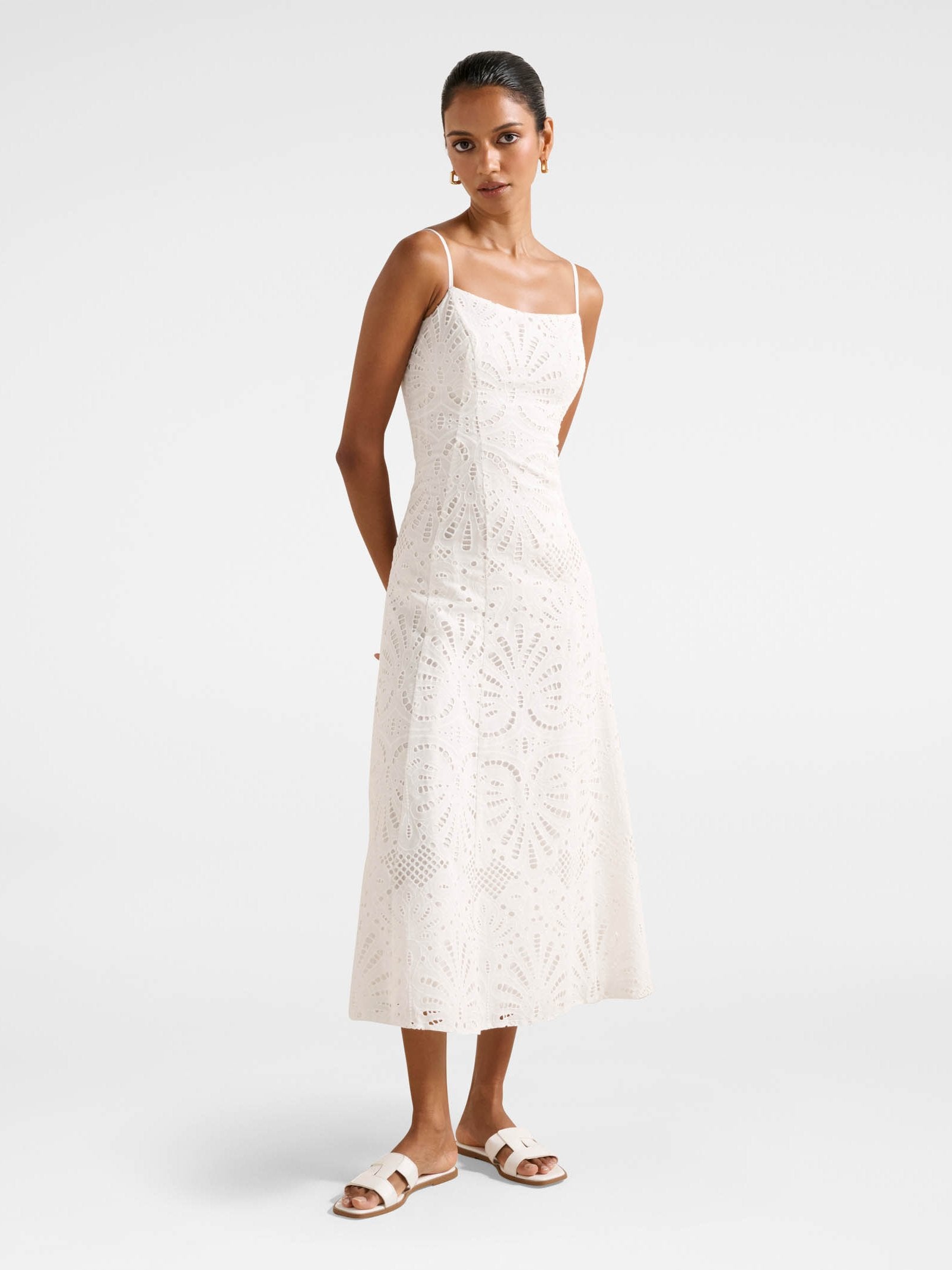  Molly Petite Embroidered Dress