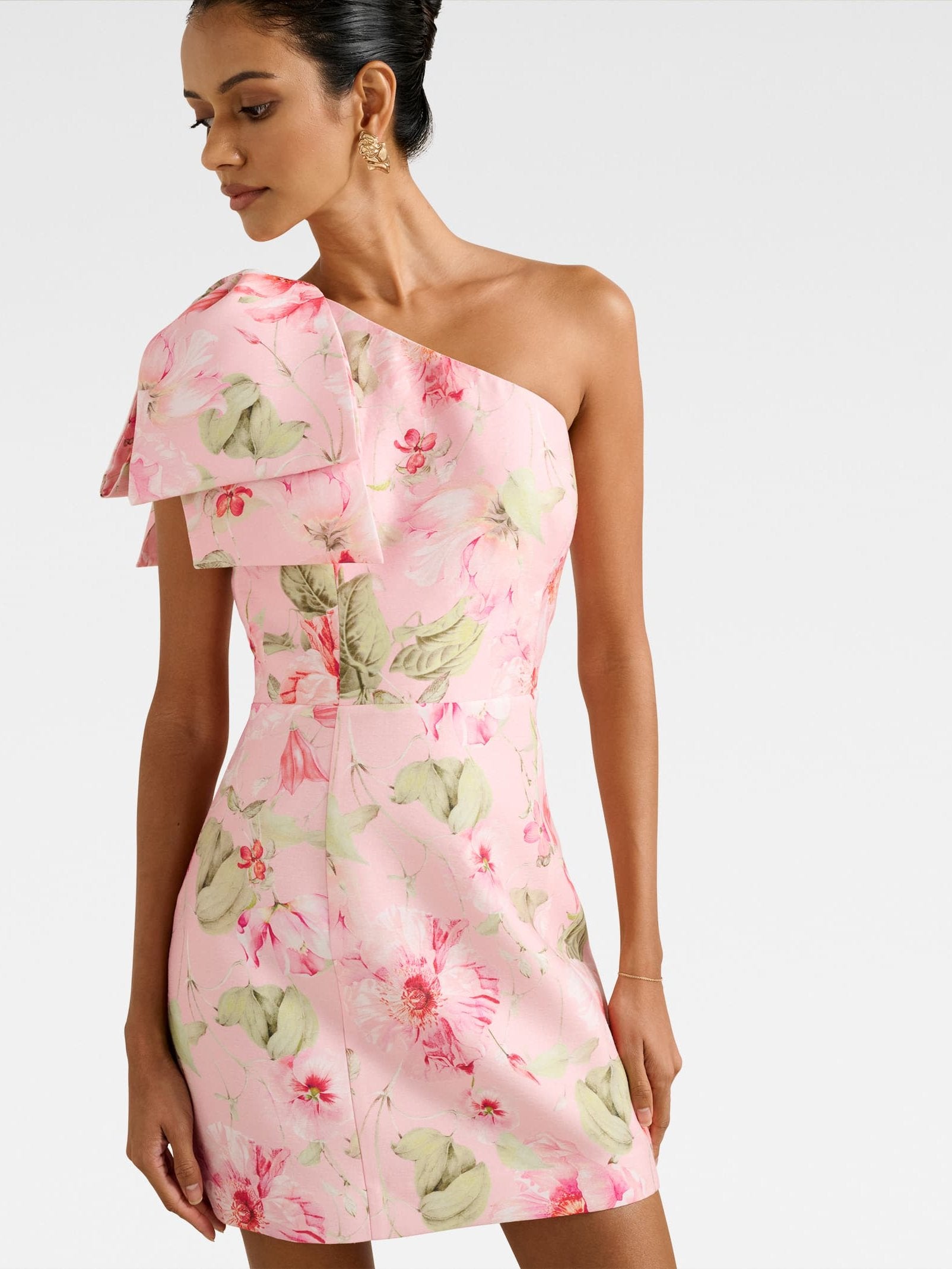  Darcy Petite One Shoulder Mini Dress