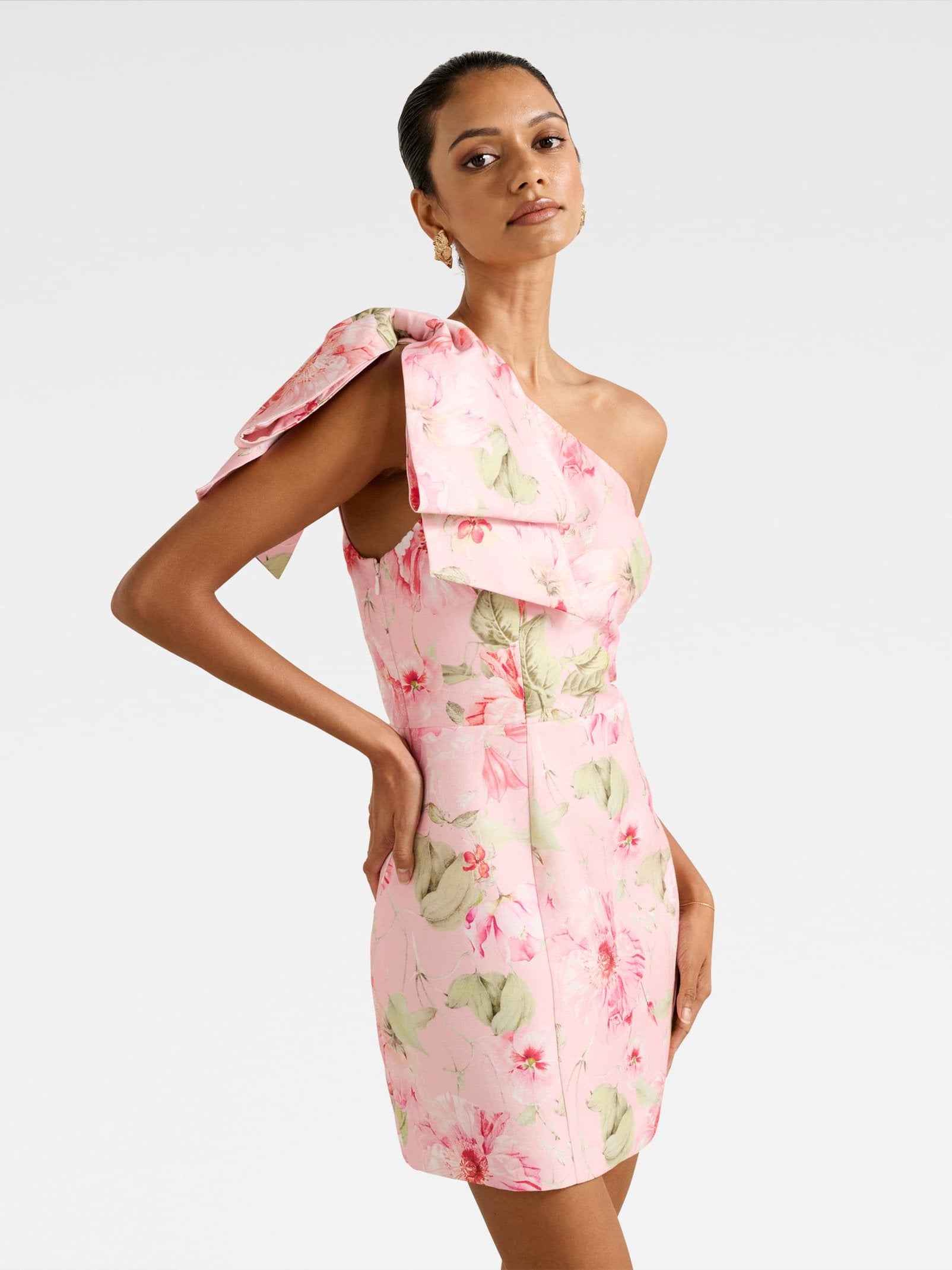  Darcy Petite One Shoulder Mini Dress